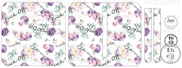 Cut and Sew - Purse Pal HC044 Fuck Off