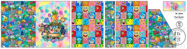 Cut and Sew - Moondance Template JR Legal MAM Spongebob 3