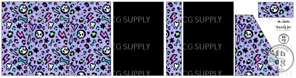 Cut and Sew - Moondance Template JR Legal MT025 Emo Leopard