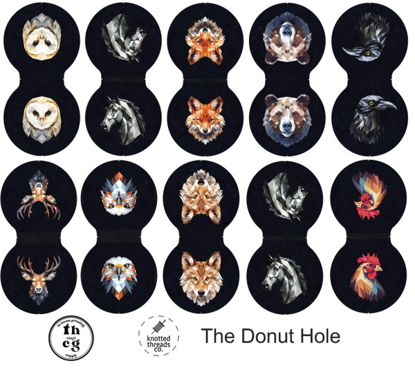 Cut and Sew - The Donut Hole - Geometric Animals