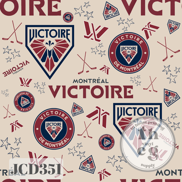 JCD351 Mtl Hockey Cream
