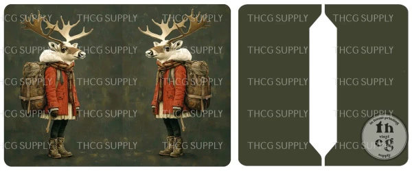 Cut and Sew - Passport Cover - J450 Anthro Animal Moose