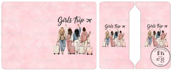 Cut and Sew - Passport Cover - Girls Trip