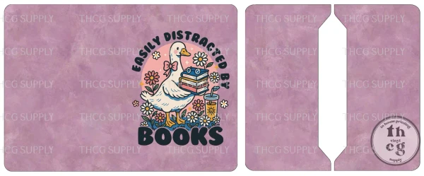 Cut and Sew - Passport Cover - easily distracted with books