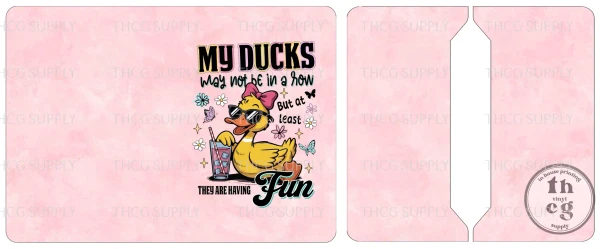 Cut and Sew - Passport Cover - ducks