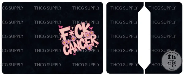 Cut and Sew - Passport Cover - FCK CANCER