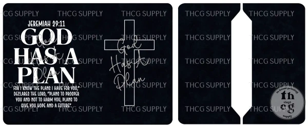 Cut and Sew - Passport Cover - God has plan