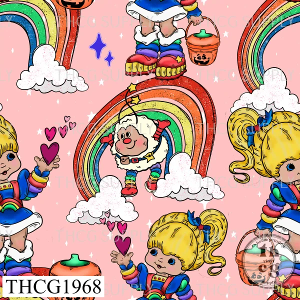 THCG1968  Rainbow Bright Pink