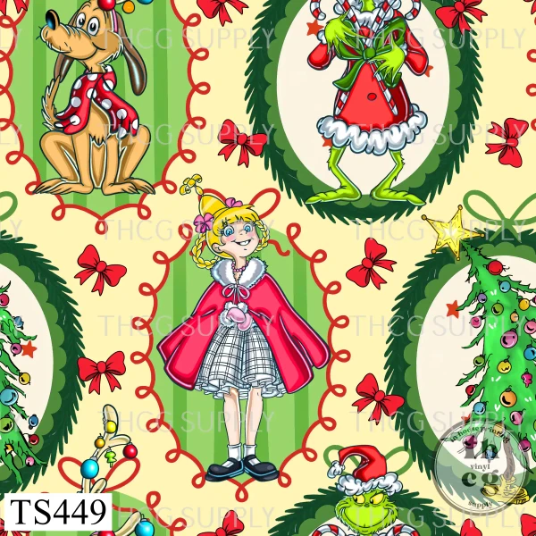 TS449 Grinch frame yellow