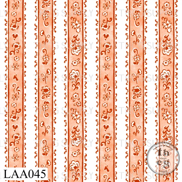 LAA045  Chinoiserie stripe pumpkin