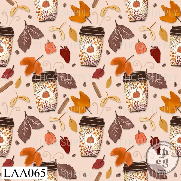 LAA065 Pumpkin spice pizazz oat milk