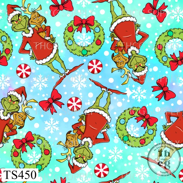 TS450 Grinch Max Blue Green