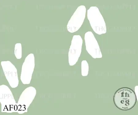 AF023 summer floral blender spring green