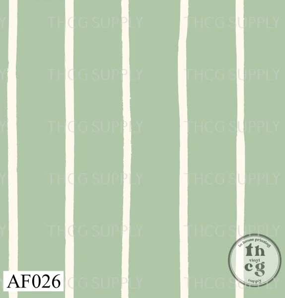 AF026 summer stripe green