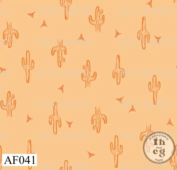 AF041 Western Desert Wild Cactus Summer
