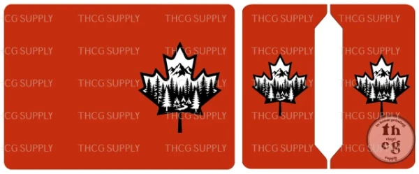 Retail Passport Cover - Canadian on Litchi Vinyl
