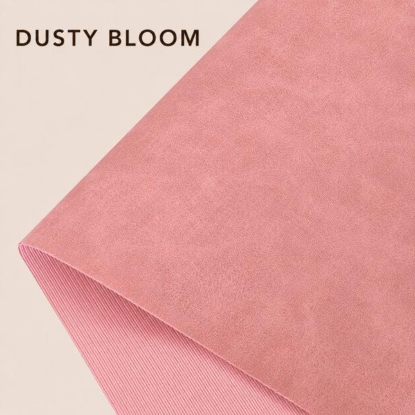 Wildmere Collection Faux Suede  - Dusty Bloom