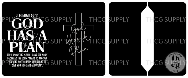 Cut and Sew - Passport Cover - God Has Plan