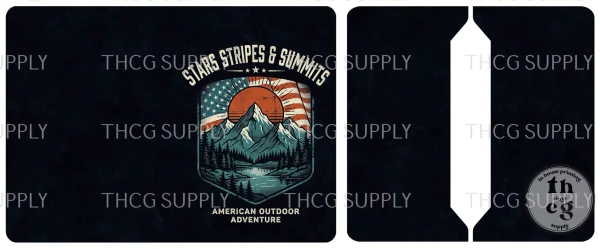 Cut and Sew - Passport Cover - Star Stripes