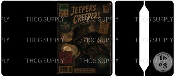 Cut and Sew - Mini Notebook Cover J435 CREEPERS COMIC