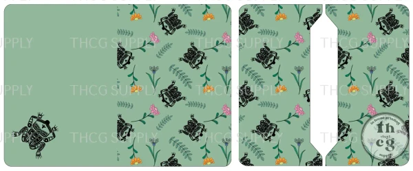 Cut and Sew - Passport Cover - AKS003 Frog