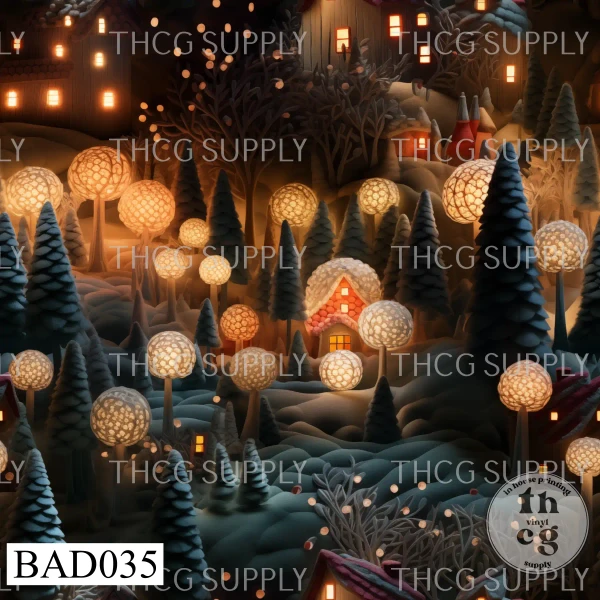 BAD035 Felt Village 1