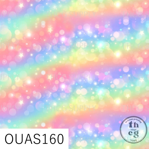 Retail Roll: OUAS160 Moon Background #1 on Smooth vinyl (Medium Scale)