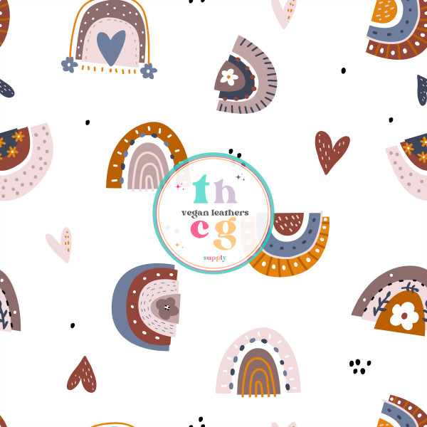 #36 Hearts and Boho Rainbows