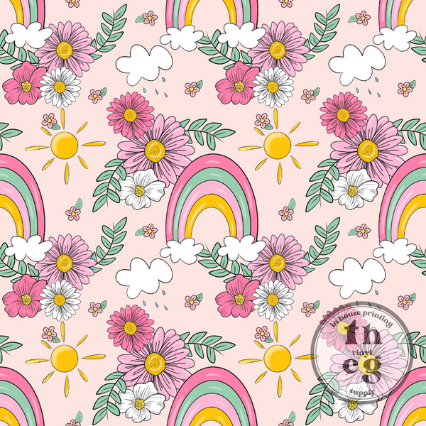 #1252 Rainbow Floral