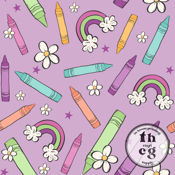 Thcg579 Purple Crayon P