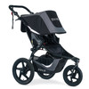 BOB Revolution Flex 3.0 Graphite Black (U221947)
Right front 45 view - canopy closed