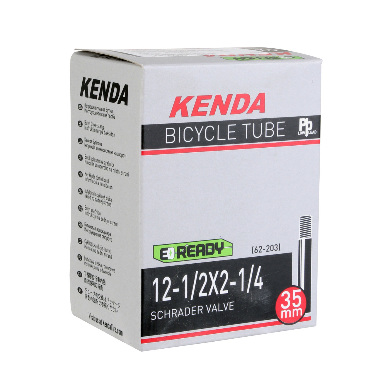 Kenda Low Lead Tube 12.5 x 2.25