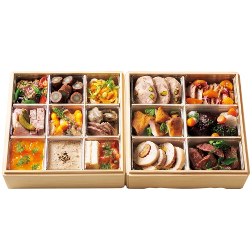 Bistro French-Style Two-Tier Osechi Box (2025811062588)