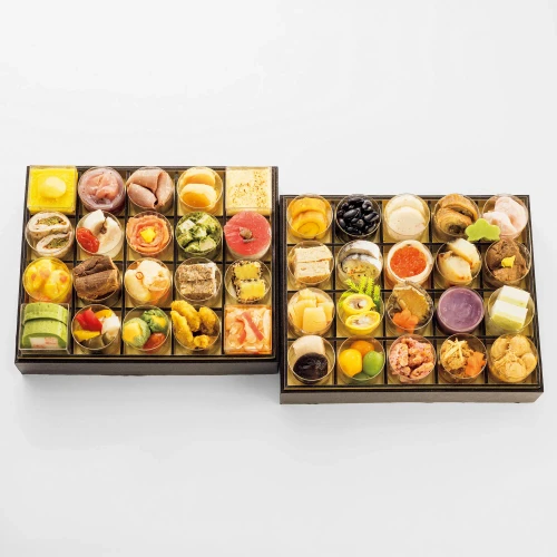 Japanese-Western Osechi Two-tier Box (2025811062503)