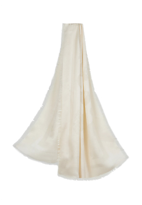 Silk Jacquard Shawl (Japan Exclusive) [WATA0009AV473S900001]