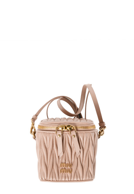 Matelassé nappa leather micro bag 5NR018 AFPP F0236