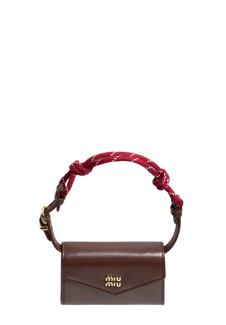 Leather shoulder wallet 5MT024 ACRT F04BU