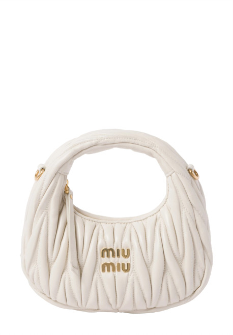 Wander matelassé nappa leather hobo mini-bag 5BP078 N88 F0009 V OOO