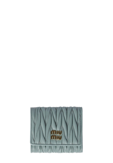 Small matelassé nappa leather wallet 5MH033 AFPP F0035