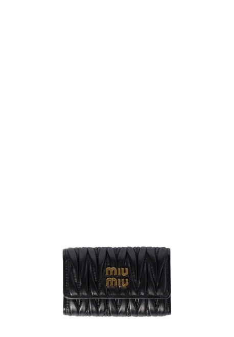 Matelassé nappa leather key case 5PG004 AFPP F0002