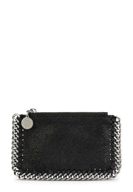 Falabella Zipper Cardholder Black