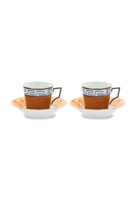 Pair Coffee Set Brown (4400000108213)