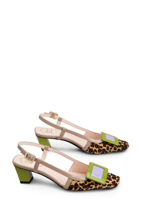 Belle Vivier Slingback Pumps (rvw00640760uru)