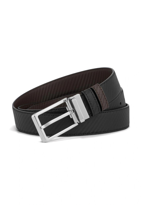 Reversible 30mm Rounded Buckle Cadogan Leather Belt (5059789923999)