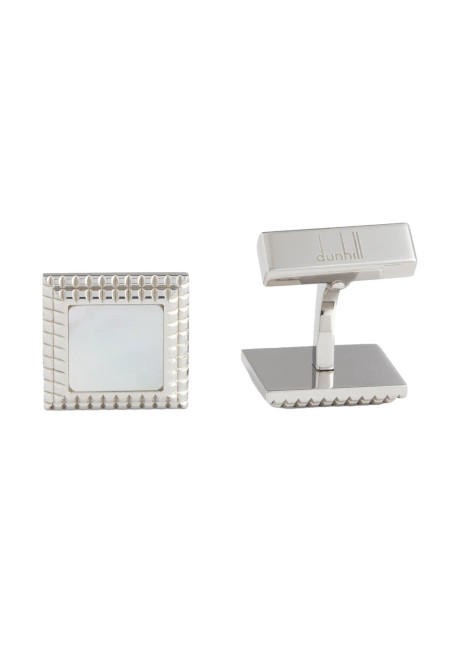 Hobnail Insert Square Cufflinks (5063215065801)