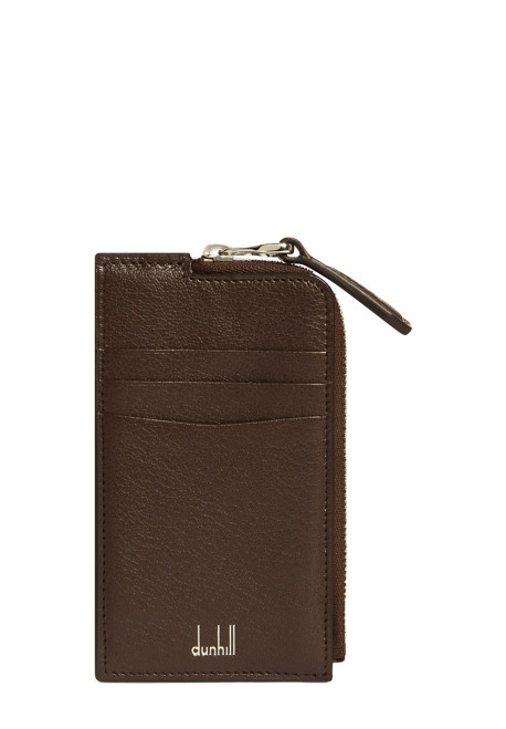 Duke Fine Leather Zip Card Case (DU24R2108GS)