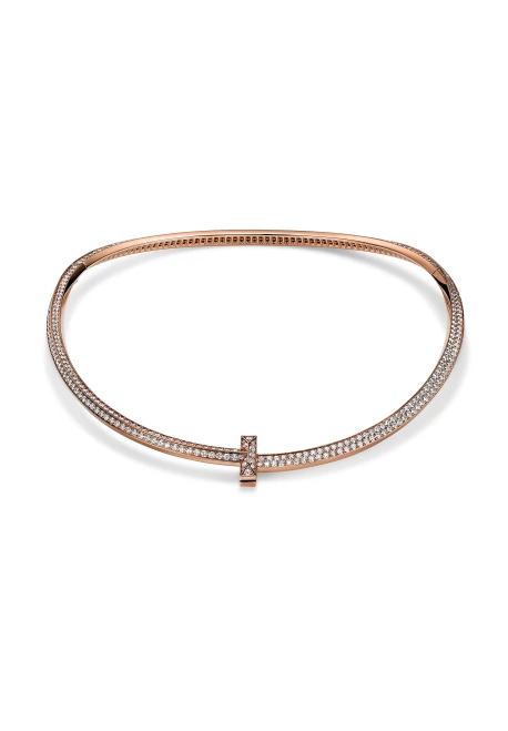 Tiffany T1 Pavé Diamond Necklace (2025811056907)