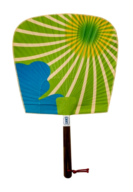 KUTAMI SHIBU UCHIWA Fan (Higo Chrysanthemum) (2025811061172)