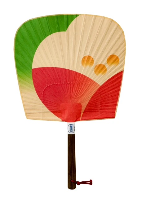KUTAMI SHIBU UCHIWA Fan (Higo Sasanqua) (2025811061173)