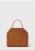 Falabella Tiny Tote Bag Brandy Shaggy Deer